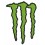 MONSTER Parche bordado