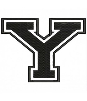 Embroidered Patch LETTER Y